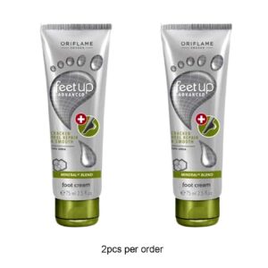 Oriflame Feet Up Advanced Cracked Heel Repair Foot Cream, 75ml(set of 2pcs)